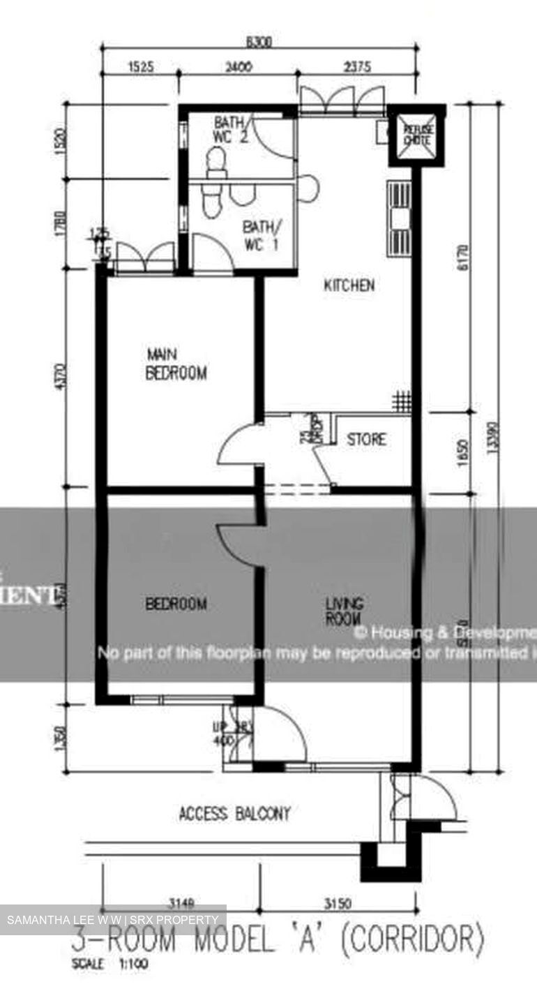Blk 459 Jurong West Street 41 (Jurong West), HDB 3 Rooms #617140991